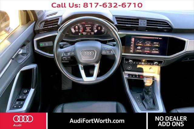 used 2021 Audi Q3 car, priced at $27,000