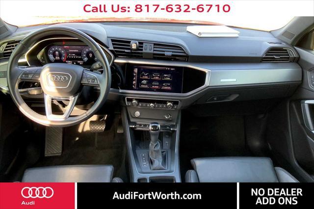 used 2020 Audi Q3 car, priced at $21,500