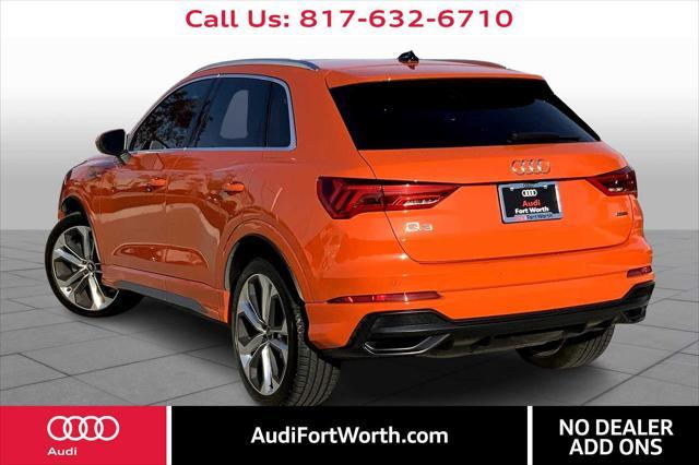 used 2020 Audi Q3 car, priced at $21,500