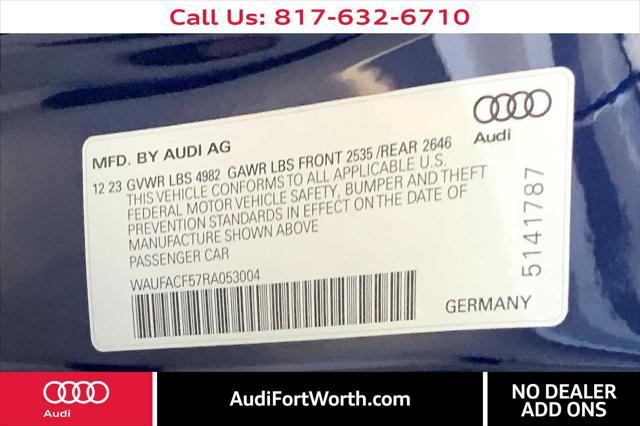 new 2024 Audi A5 Sportback car, priced at $57,635