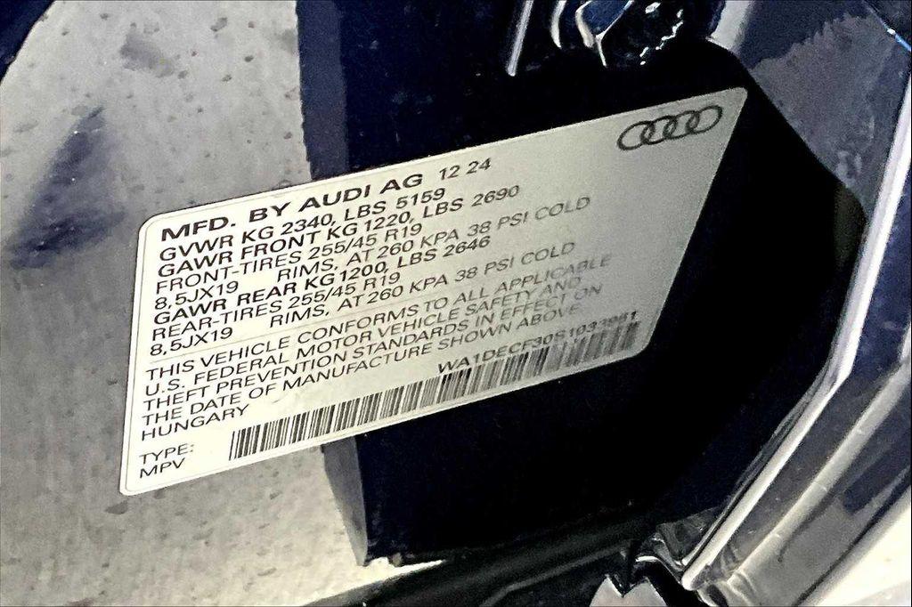 new 2025 Audi Q3 car, priced at $44,496