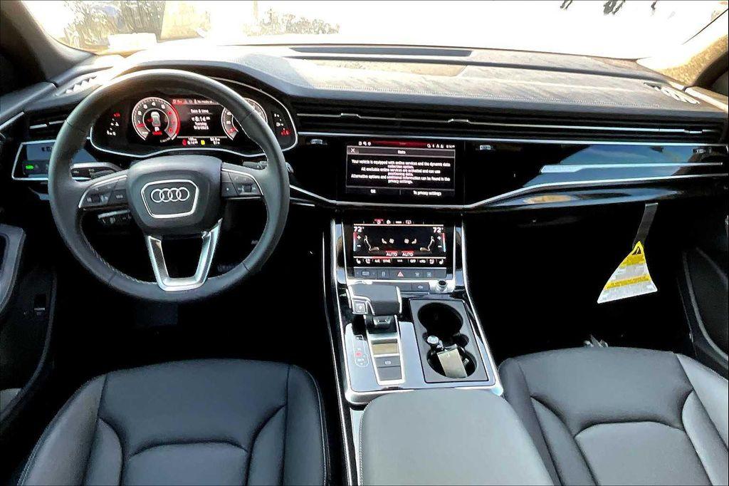 new 2025 Audi Q8 car, priced at $83,004