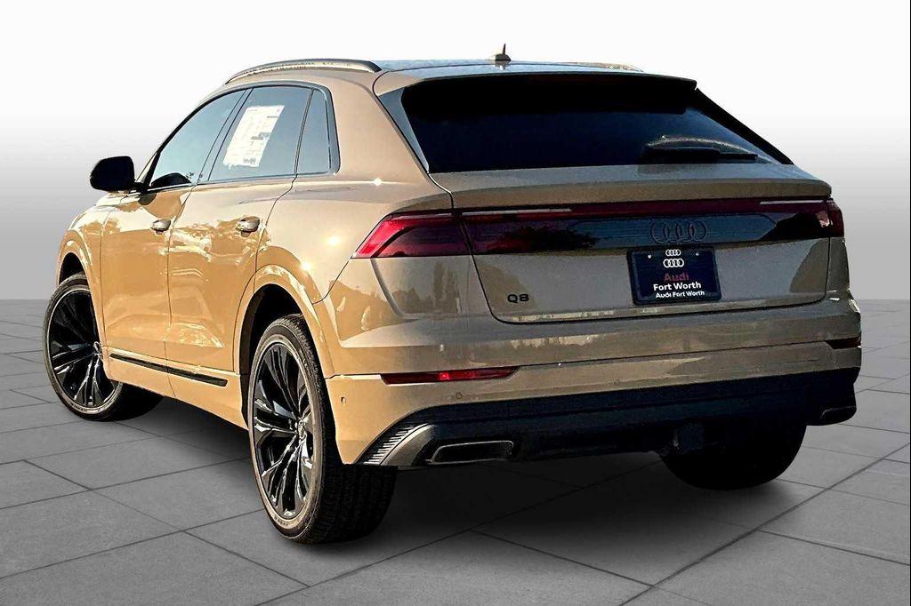 new 2025 Audi Q8 car, priced at $83,004