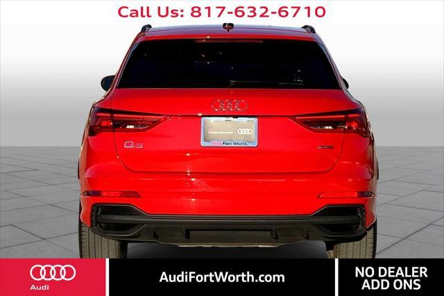 used 2024 Audi Q3 car, priced at $37,000