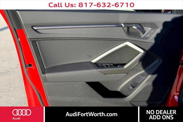 used 2024 Audi Q3 car, priced at $37,000