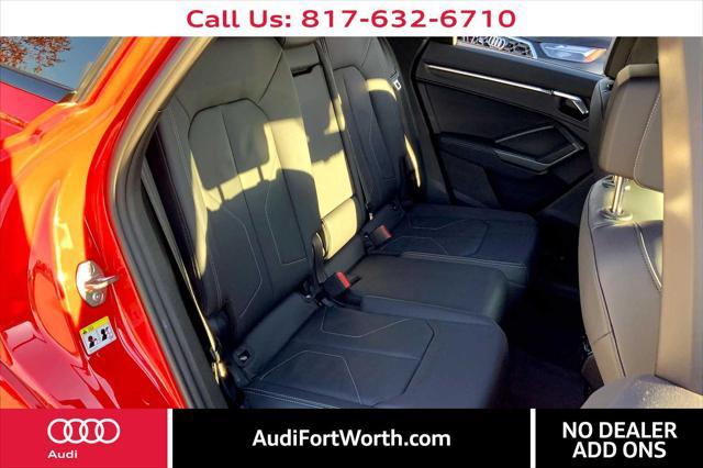 used 2024 Audi Q3 car, priced at $37,000