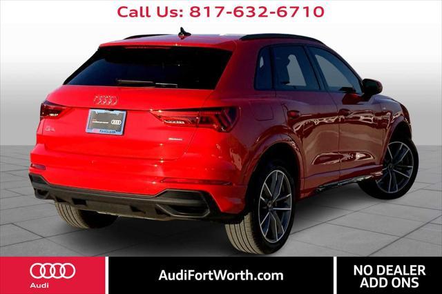 used 2024 Audi Q3 car, priced at $37,000