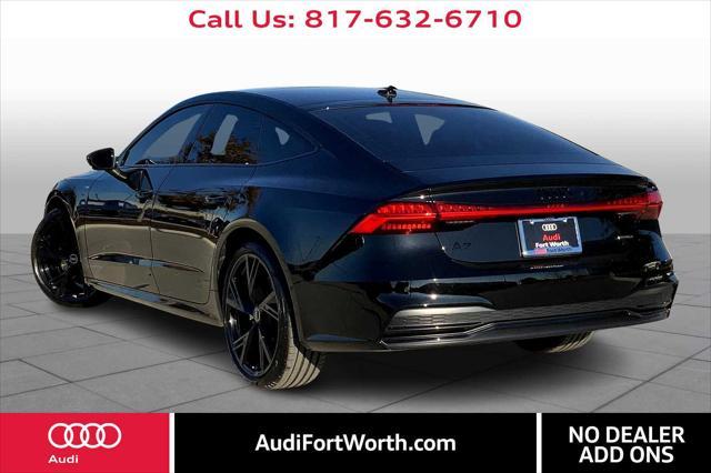 new 2025 Audi A7 car, priced at $89,420