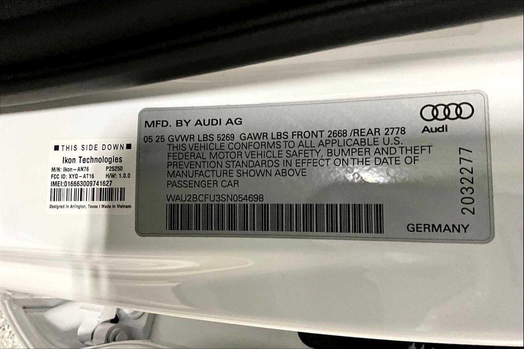 new 2025 Audi A5 car, priced at $56,180