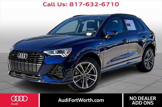 used 2024 Audi Q3 car, priced at $38,000