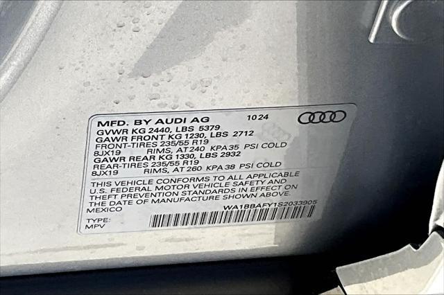 new 2025 Audi Q5 car, priced at $54,844