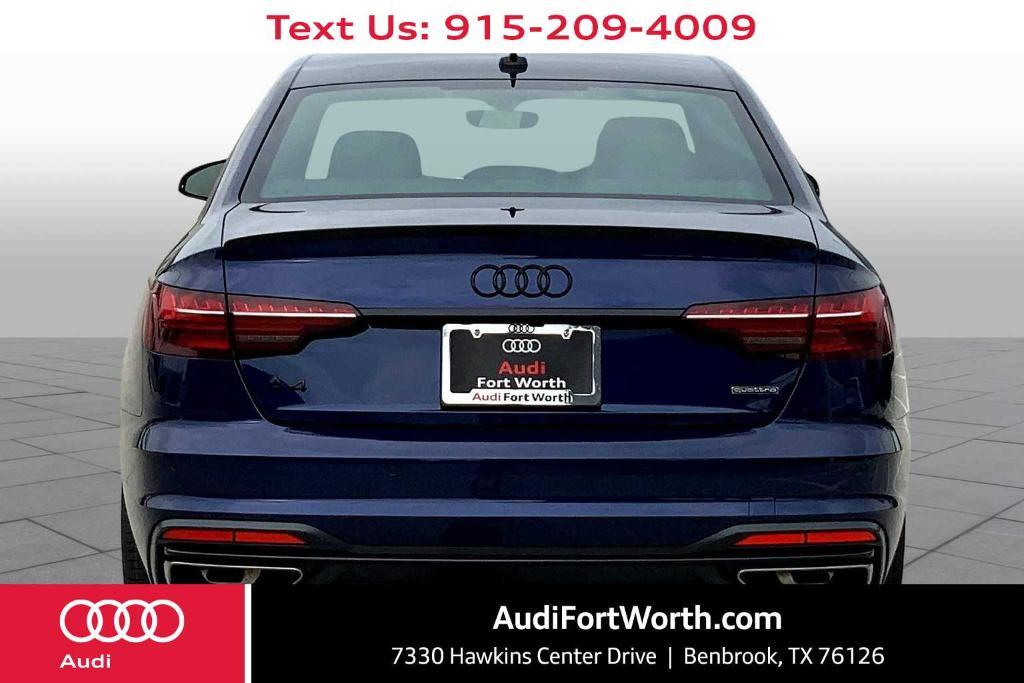 new 2024 Audi A4 car, priced at $52,905