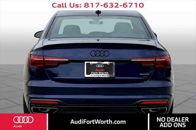 used 2024 Audi A4 car, priced at $40,000