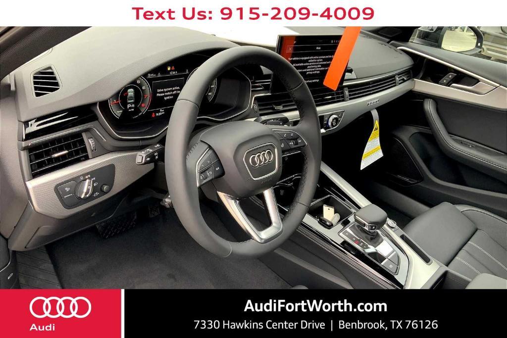 new 2024 Audi A4 car, priced at $52,905