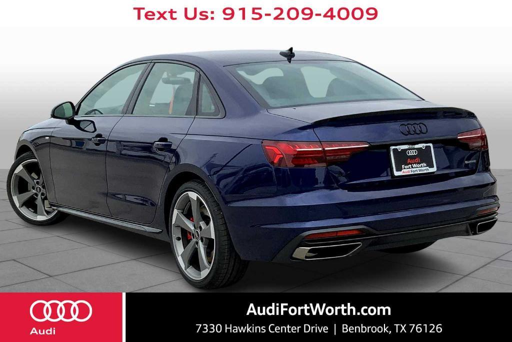 new 2024 Audi A4 car, priced at $52,905