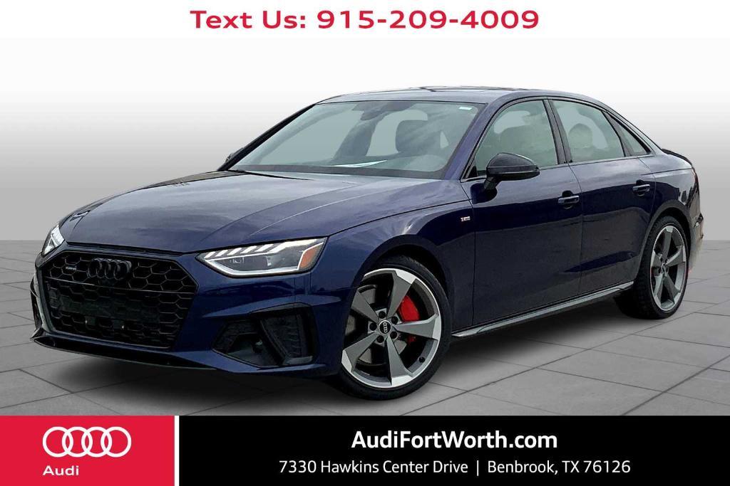 new 2024 Audi A4 car, priced at $52,905