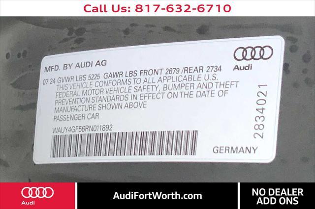 new 2024 Audi S5 car, priced at $79,670