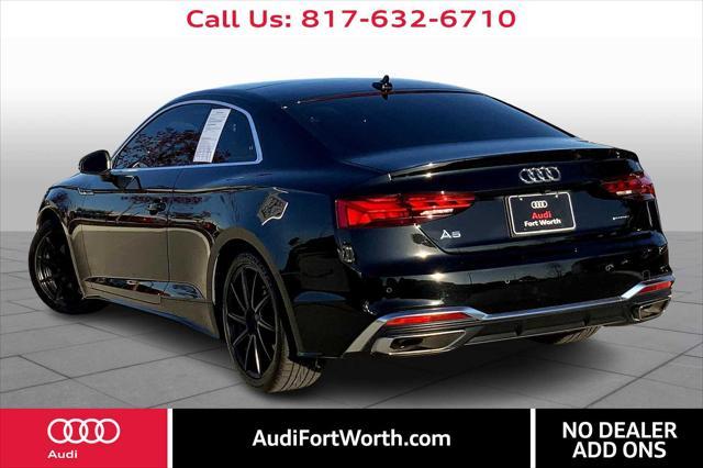 used 2023 Audi A5 car, priced at $38,700