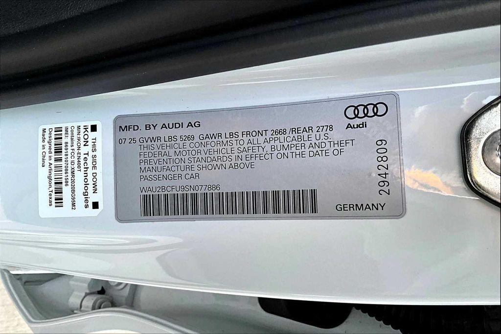 new 2025 Audi A5 car, priced at $52,969
