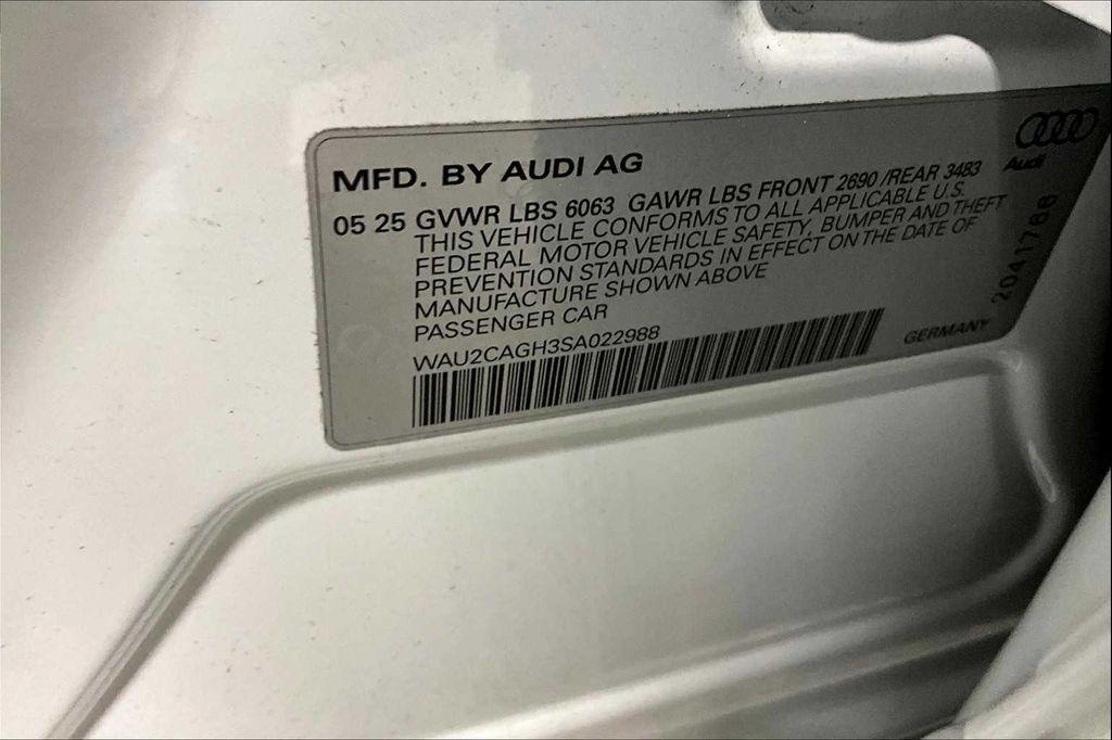 new 2025 Audi A6 e-tron car, priced at $66,316