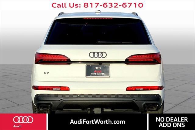 new 2025 Audi Q7 car, priced at $83,895