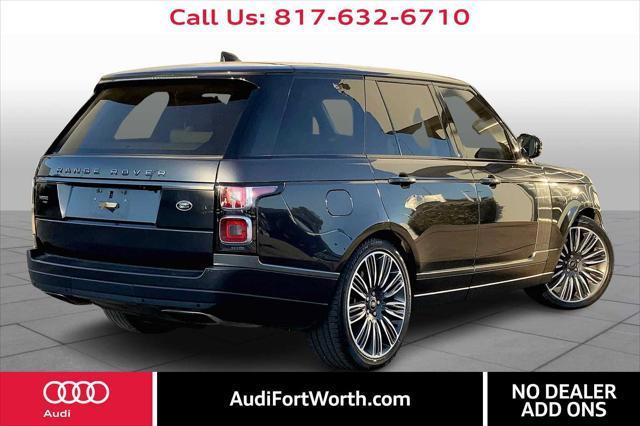 used 2022 Land Rover Range Rover car, priced at $55,000