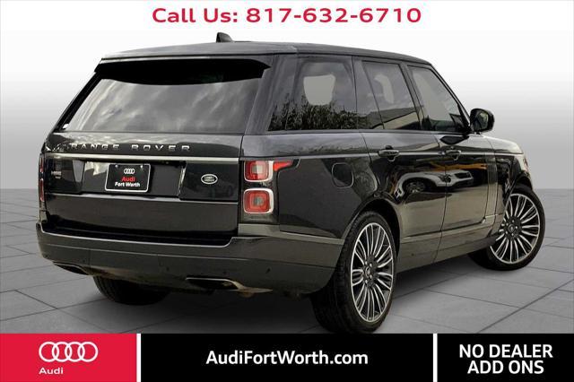 used 2022 Land Rover Range Rover car, priced at $55,000