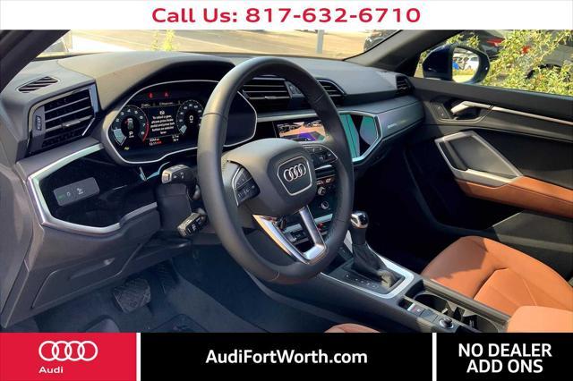 used 2024 Audi Q3 car, priced at $35,700