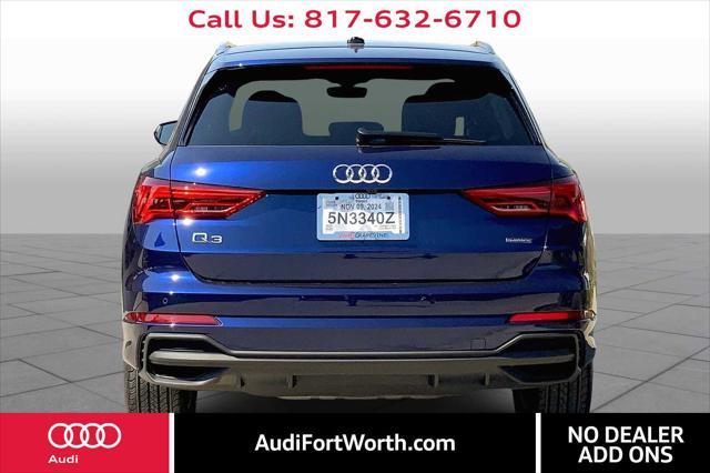 used 2024 Audi Q3 car, priced at $35,700