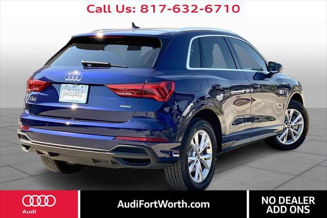 used 2024 Audi Q3 car, priced at $35,700