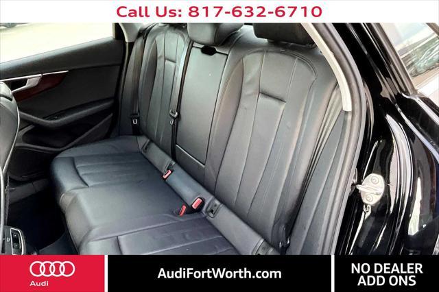 used 2019 Audi A4 car, priced at $15,000