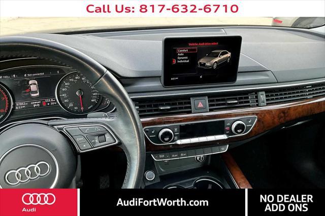 used 2019 Audi A4 car, priced at $15,000