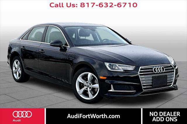 used 2019 Audi A4 car, priced at $15,000