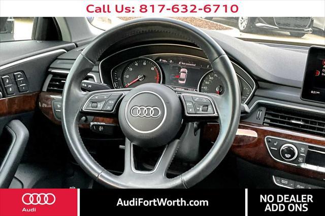 used 2019 Audi A4 car, priced at $15,000