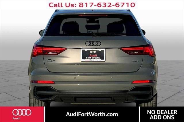 new 2024 Audi Q3 car, priced at $46,985