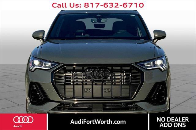 new 2024 Audi Q3 car, priced at $46,985