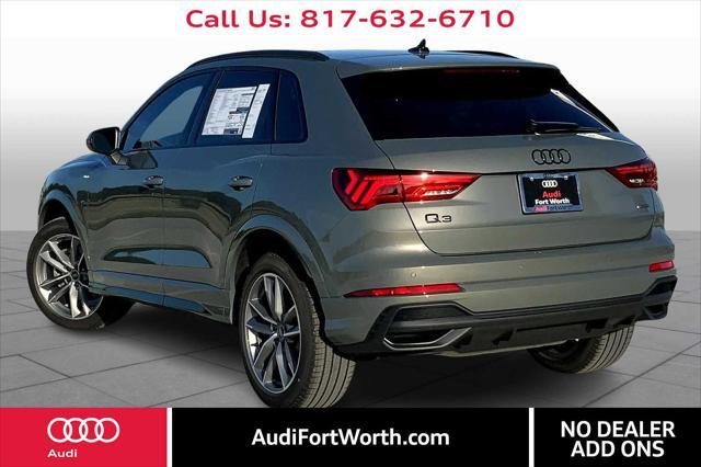 new 2024 Audi Q3 car, priced at $46,985