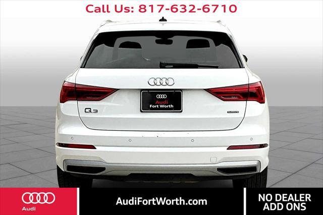 used 2020 Audi Q3 car, priced at $23,000