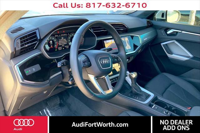 used 2024 Audi Q3 car, priced at $37,700