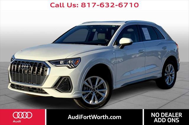 used 2024 Audi Q3 car, priced at $37,700