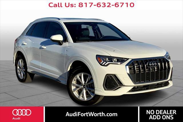 used 2024 Audi Q3 car, priced at $37,700