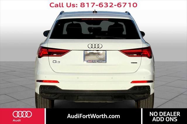 used 2024 Audi Q3 car, priced at $37,700