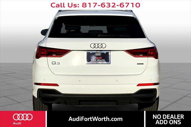 used 2024 Audi Q3 car, priced at $35,700