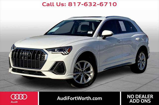 used 2024 Audi Q3 car, priced at $35,700