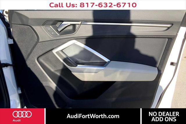 used 2024 Audi Q3 car, priced at $35,700