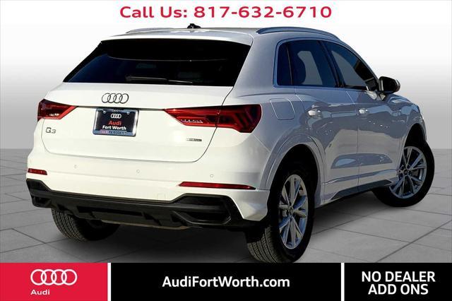 used 2024 Audi Q3 car, priced at $35,700