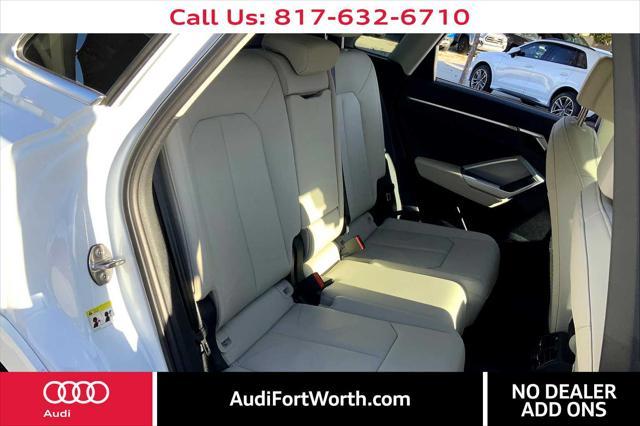 used 2024 Audi Q3 car, priced at $35,700