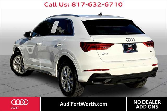 used 2024 Audi Q3 car, priced at $35,700