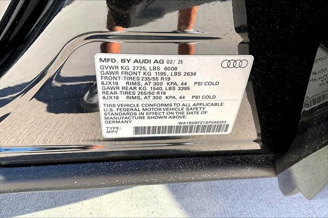 new 2025 Audi Q4 e-tron car