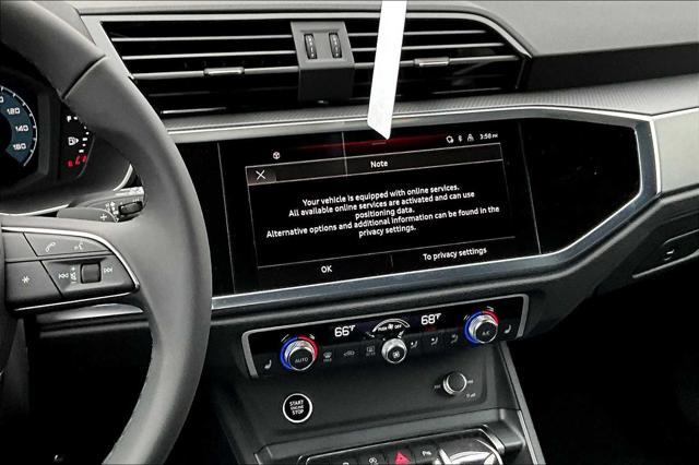 new 2025 Audi Q3 car, priced at $46,110